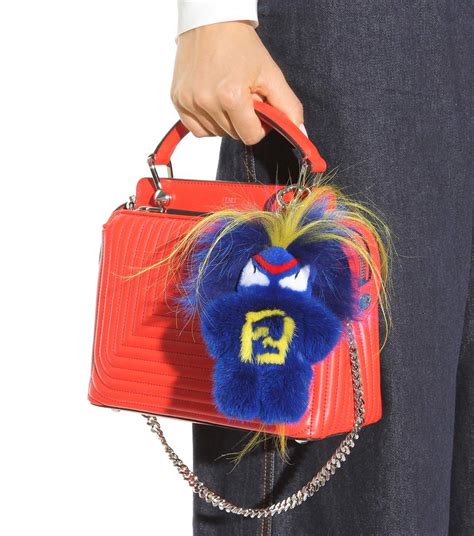 fendi monster bag charm price|fendi tote bag vintage.